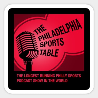 The Philadelphia Sports Table - Red Sticker